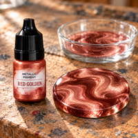 Vloeibaar metallic pigment voor giethars, 5 ml – afbeelding 9
