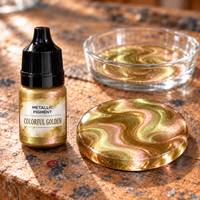 Vloeibaar metallic pigment voor giethars, 5 ml – afbeelding 10