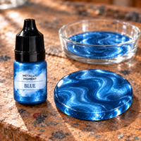 Vloeibaar metallic pigment voor giethars, 5 ml – afbeelding 11