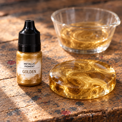 Vloeibaar metallic pigment voor giethars, 5 ml – afbeelding 3
