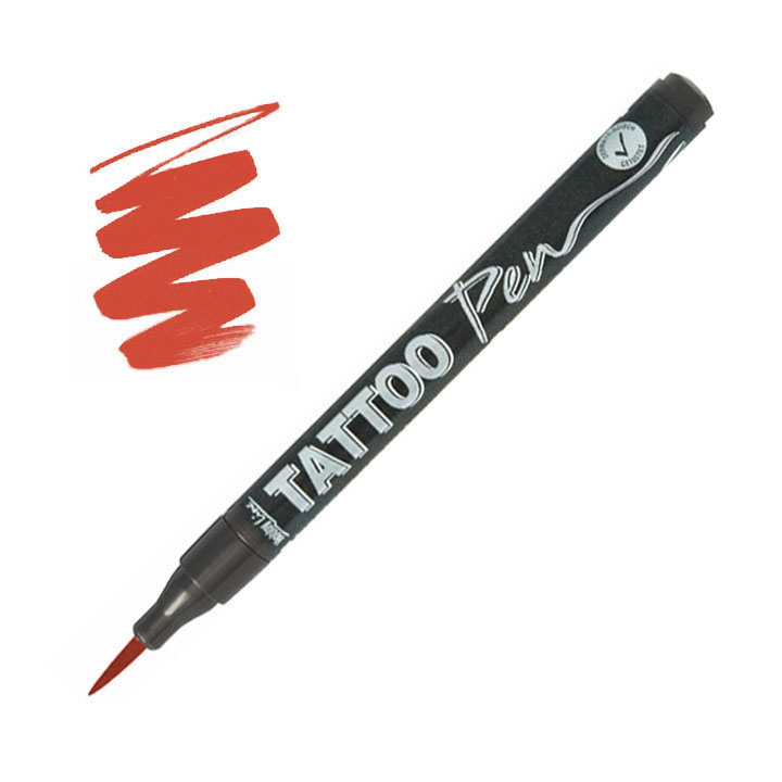 Kreul Hobby Line Tattoo Pen, brushpen voor de huid – afbeelding 2