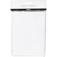 Creativ Company aidastof wit 50 × 50 cm, 35 blokjes per 10 cm