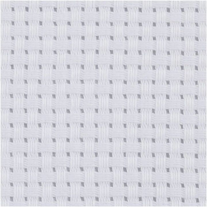 Creativ Company aidastof wit 50 × 50 cm, 35 blokjes per 10 cm – afbeelding 2