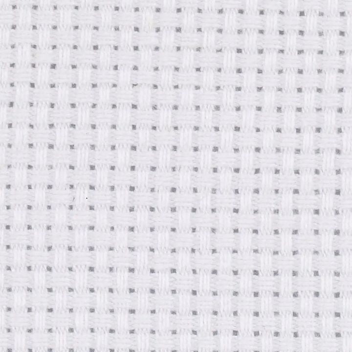 Creativ Company aidastof wit 50 × 50 cm, 43 blokjes per 10 cm – afbeelding 2
