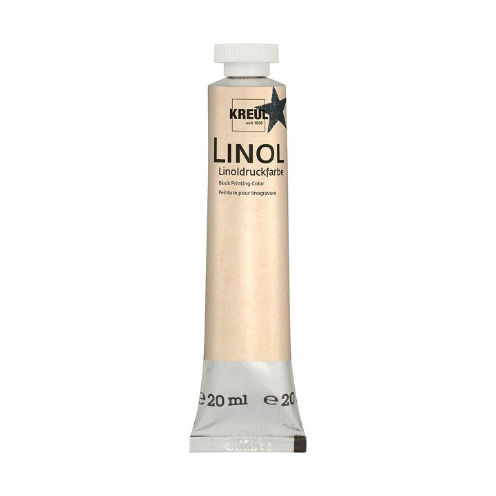 Kreul drukinkt zwart voor linosnede 20 ml