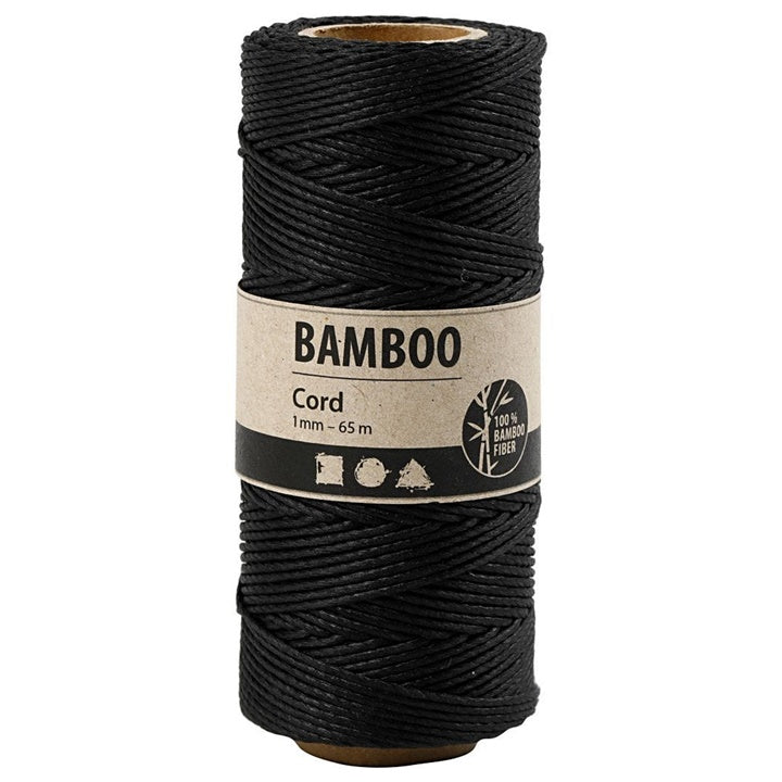 Creativ Company gedraaid bamboekoord 1 mm, 65 m – afbeelding 4