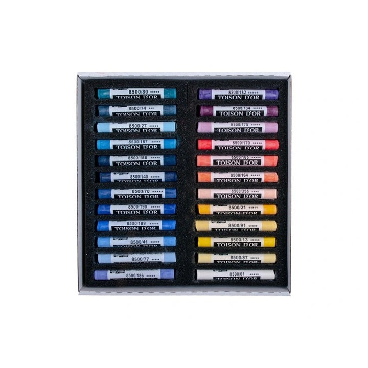 Koh-i-Noor Toison d’Or pastelkrijt Landscape, set van 48 – afbeelding 3