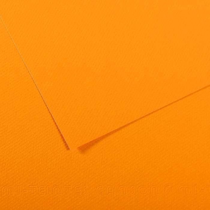 Toned paper CANSON Mi-Teintes 50 x 65 cm – 160 g/m² – Cadmium Yellow 553