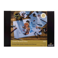 Rembrandt gekleurd papier Mystical Blue – blok A4, 50 vel – afbeelding 2