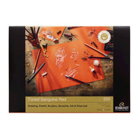 Rembrandt gekleurd papier Sanguine Red – blok A4, 50 vel – afbeelding 2