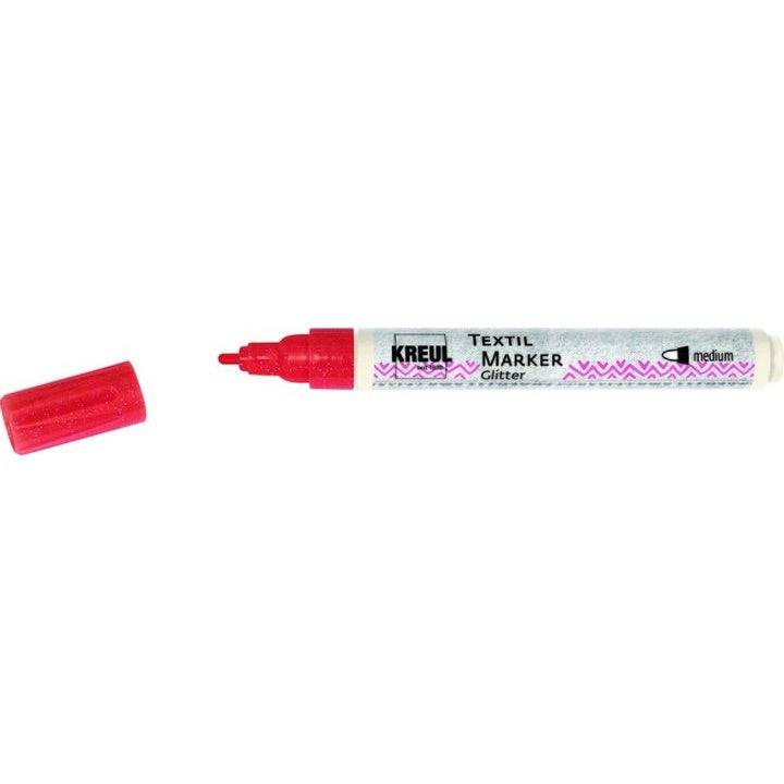 KREUL glitter-textielstift medium 2–4 mm – afbeelding 3