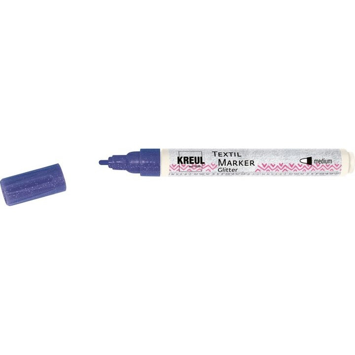 KREUL glitter-textielstift medium 2–4 mm – afbeelding 5