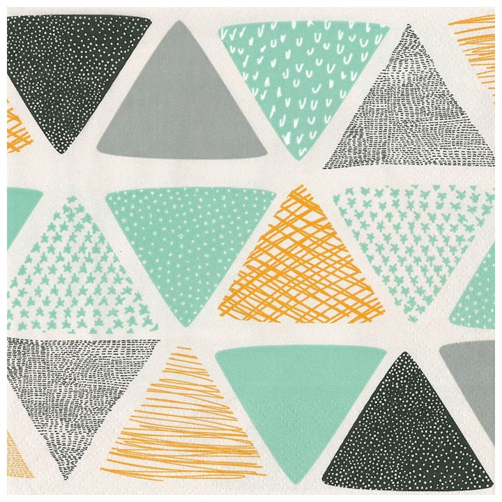 Triangel Decoupage Napkins - 1 pc