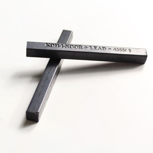 Koh-i-noor zwarte tekenvulling, vierkant 7 × 7 mm, 70 mm