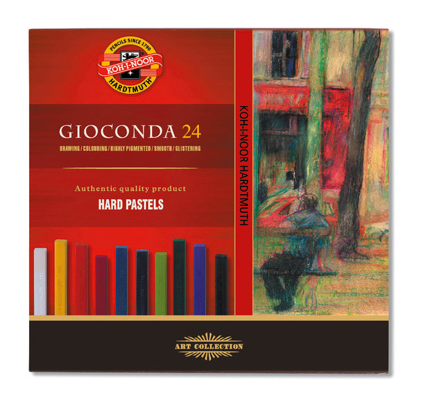 Koh-i-Noor Gioconda harde oliepastels, set van 24