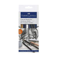 Faber-Castell PITT houtskoolset, 7-delig