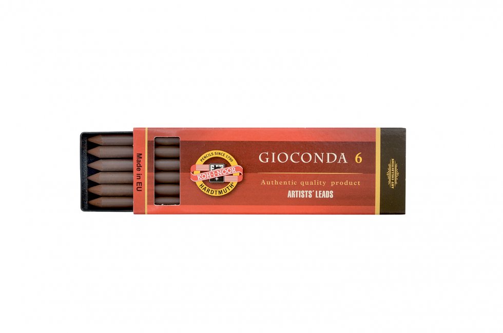 Koh-i-Noor Gioconda sanguine Sepia lichtbruin, 6 stuks