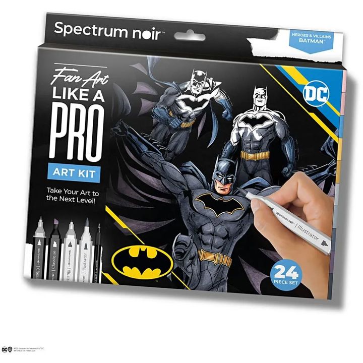 Spectrum Noir Fan Art illustratieset Batman