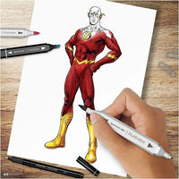 Spectrum Noir Fan Art illustratieset Flash – afbeelding 3
