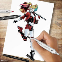 Spectrum Noir Fan Art illustratieset Harley Quinn – afbeelding 3