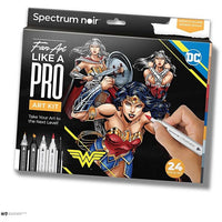 Spectrum Noir Fan Art illustratieset Wonder Woman