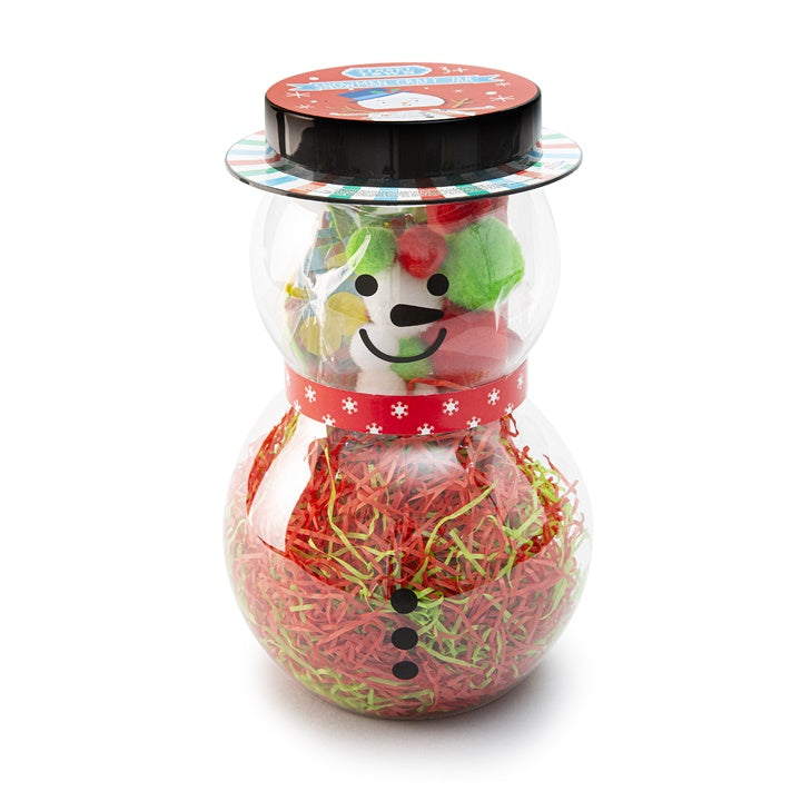 Kerstset Sneeuwpop met kleurboek, stickers en kleurpotloden