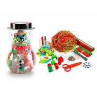 Kerstset Sneeuwpop met kleurboek, stickers en kleurpotloden – afbeelding 2