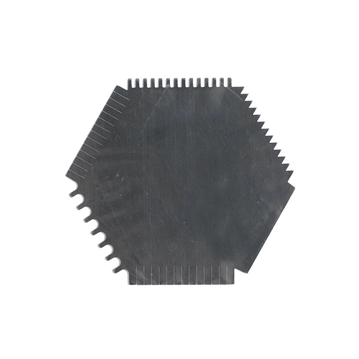 RGM structuurkam 06 B van staal, 122 × 110 mm