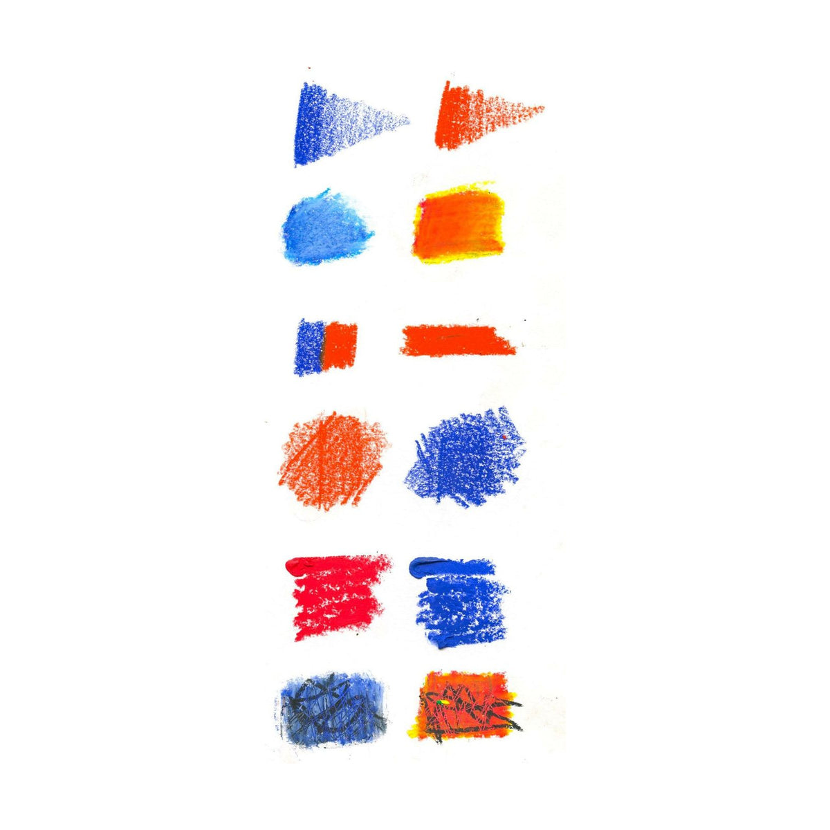 POSCA KPA-100 waskrijt, set van 24 kleuren – afbeelding 9