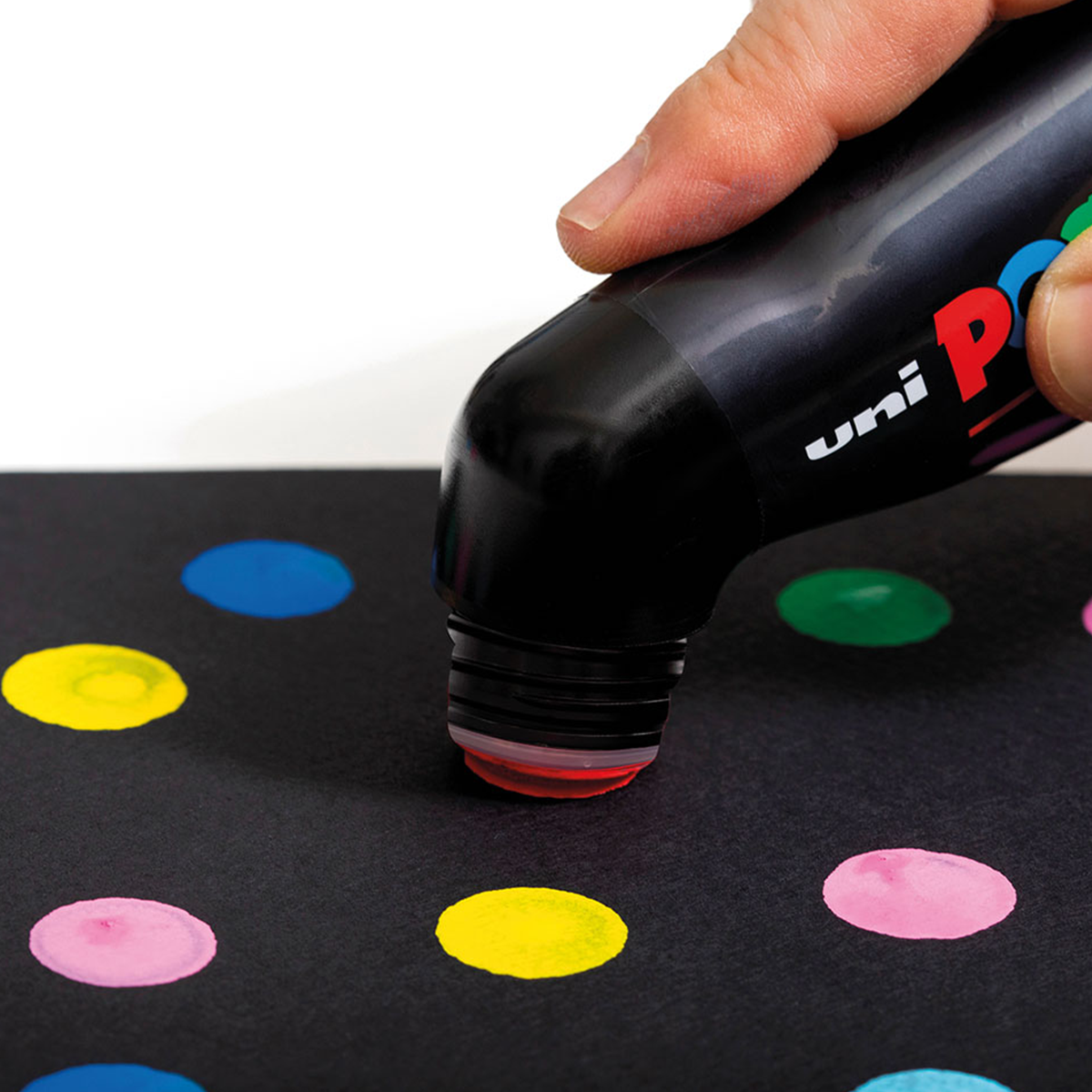 Posca MOP’R PCM-22 verfstiftenset, 8 stuks, 3–19 mm – afbeelding 4