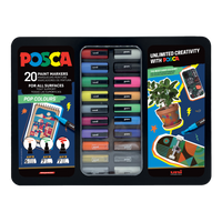 Posca acrylmarkers set, verschillende uitvoeringen