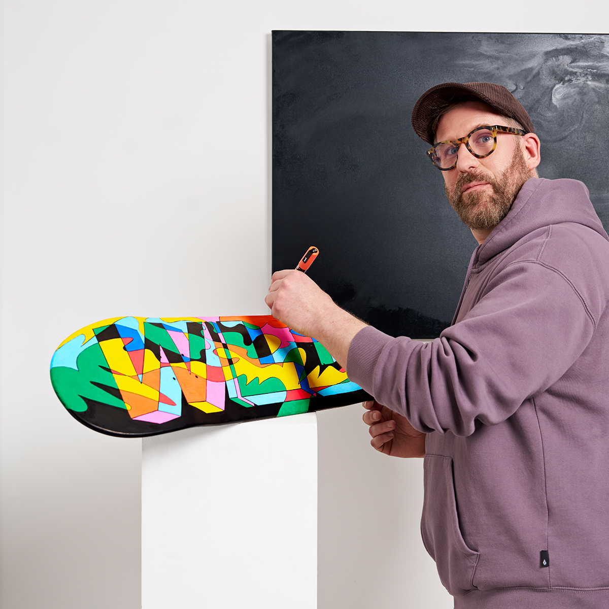 Posca PC-5BR verfstiftenset, 8 stuks, basiskleuren, 1–4 mm – afbeelding 3