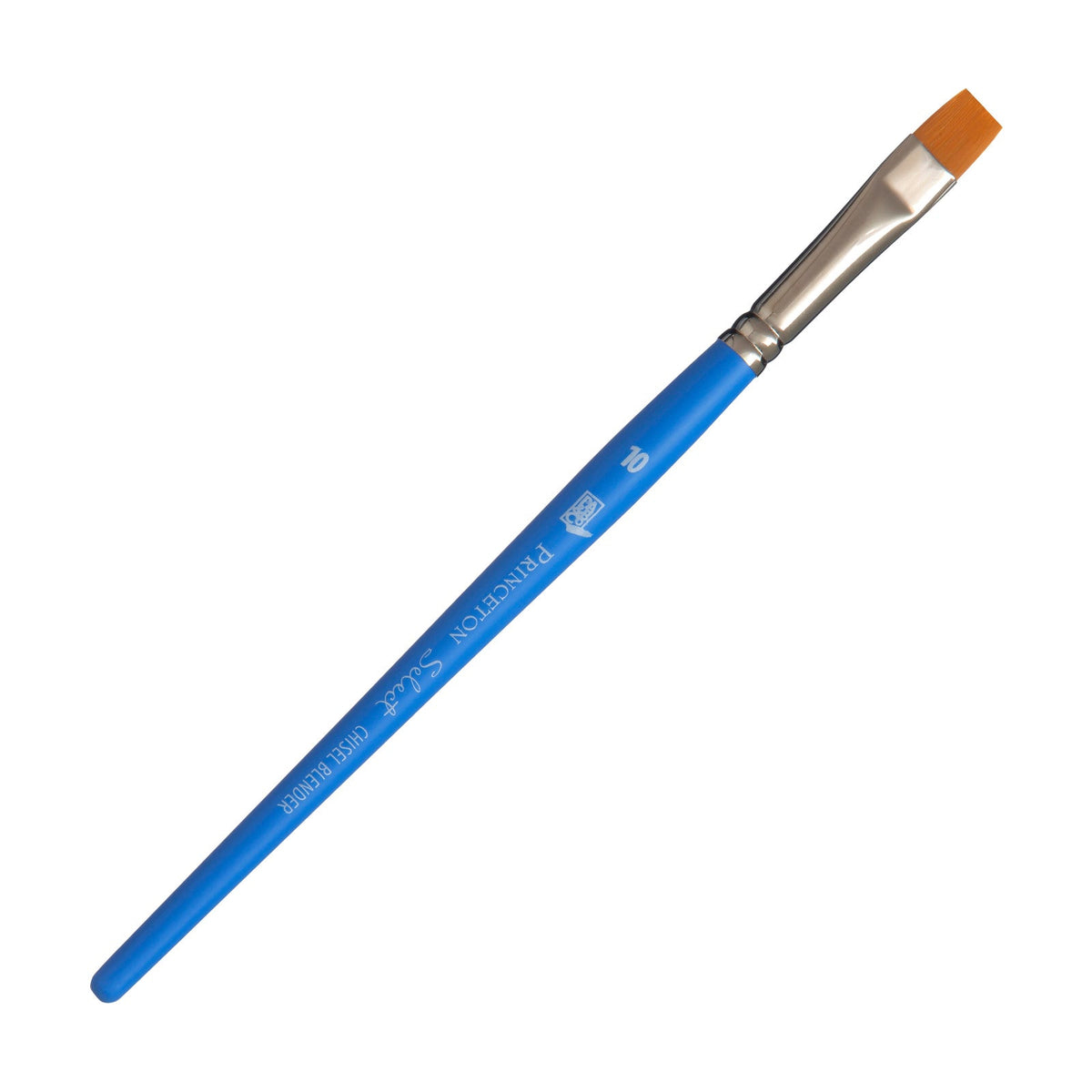 Plat penseel Princeton Select Chisel Blender, korte steel