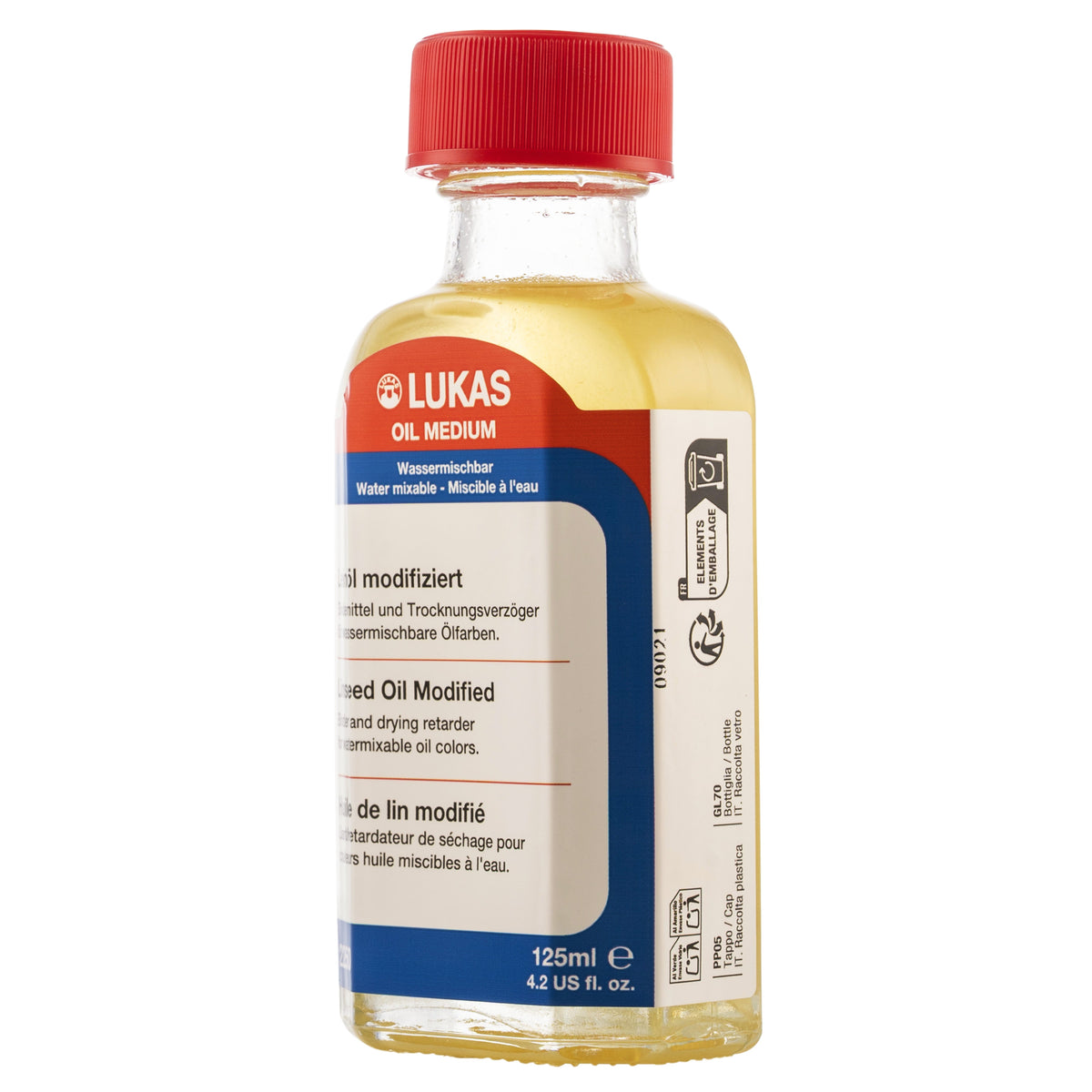 LUKAS Berlin gemodificeerde lijnolie 125 ml – afbeelding 2