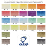 Van Gogh aquarelpotloden, set van 24