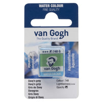 Van Gogh aquarelverf in halve napjes 2 ml – Davy's grijs