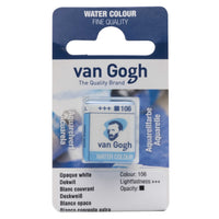 Van Gogh aquarelverf in halve napjes 2 ml – Extra dekkend wit