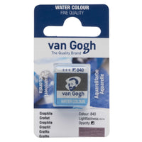 Van Gogh aquarelverf in halve napjes 2 ml – Grafiet