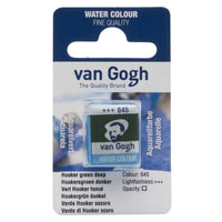 Van Gogh aquarelverf in halve napjes 2 ml – Hookers groen donker