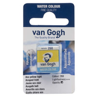 Van Gogh aquarelverf in halve napjes 2 ml – Lichtgeel