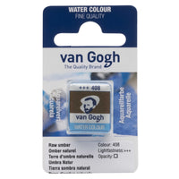 Van Gogh aquarelverf in halve napjes 2 ml – Natuurlijke omber