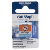 Van Gogh aquarelverf in halve napjes 2 ml – Permanentoranje