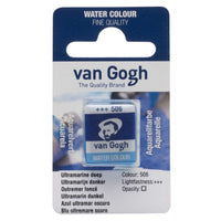 Van Gogh aquarelverf in halve napjes 2 ml – Ultramarijn donker