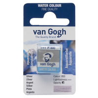 Van Gogh aquarelverf in halve napjes 2 ml – Zilver