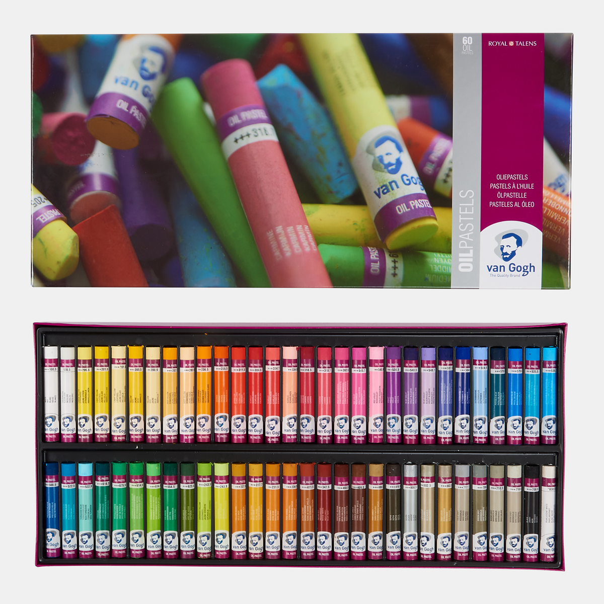 Van Gogh oliepastels, set van 60
