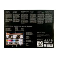 Van Gogh olieverf startset XL, 12 × 40 ml met accessoires