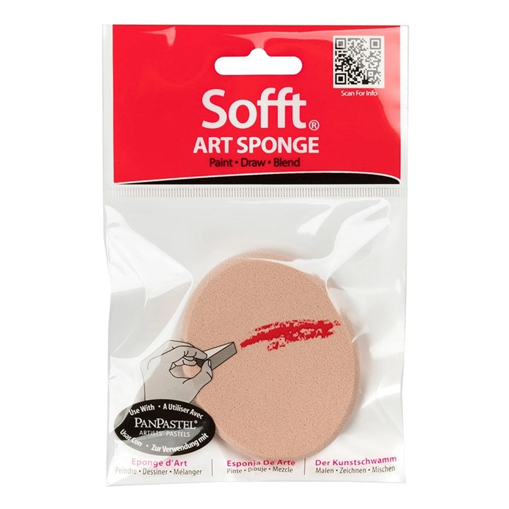 Golden Sofft grote ovale spons voor PanPastel, 1 stuk