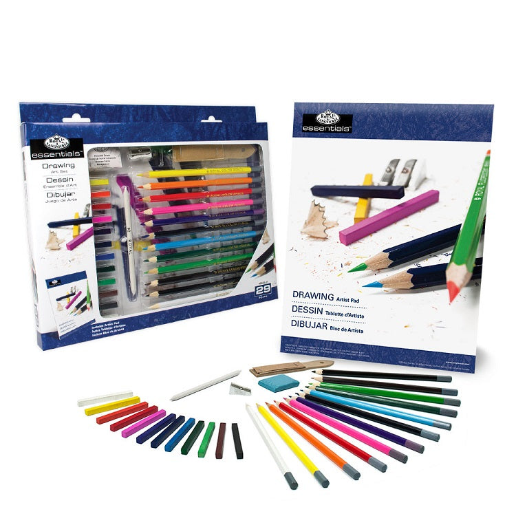 Tekenset Royal & Langnickel Essentials, 29-delig