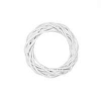 DP Craft krans van twijgen wit, 15 of 36 cm