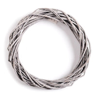 DP Craft krans van twijgen grijs, 25 of 36 cm – afbeelding 2